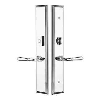 Emtek 1L1M23 17-1/2" Large Melrose Non-Keyed American Style Thumbturn Inside Multi Point Lock Trim