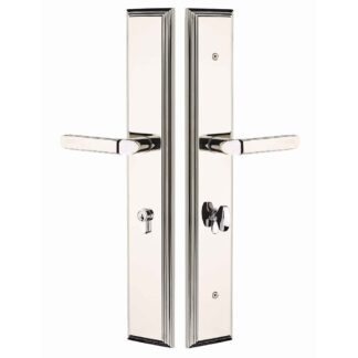 Emtek 1L1M51 17-1/2" Large Melrose Keyed Multi Point Lock Trim