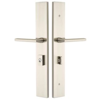 Emtek 1L1R11 17-1/2"  Modern Rectangular Keyed Multi Point Lock Trim