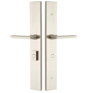 Emtek 1L1R12 17-1/2" Modern Rectangular Non-Keyed Passage Multi Point Lock Trim