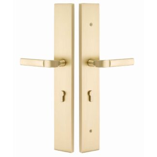 Emtek 1L1R55 17-1/2" Large Modern Rectangular Dummy Multi Point Lock Trim