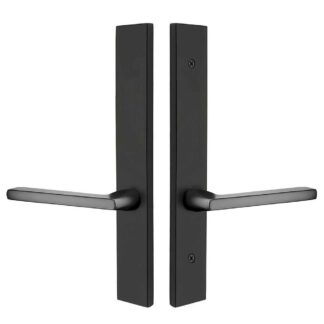 Emtek 12A4 11" Modern Keyed Fixed Handle Outside, Operating Handle Inside Multi Point Lock Trim