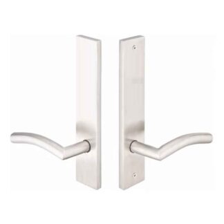 Emtek 12B5SS 10" Modern Dummy Multi Point Lock Trim, Brushed Stainless Steel