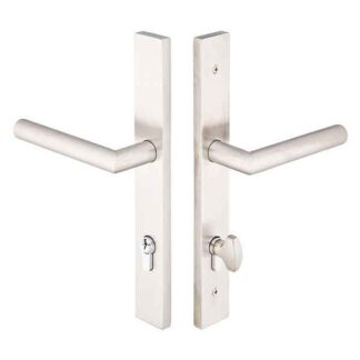 Emtek 15A1SS 11" Modern Keyed Multi Point Lock Trim, Brushed Stainless Steel