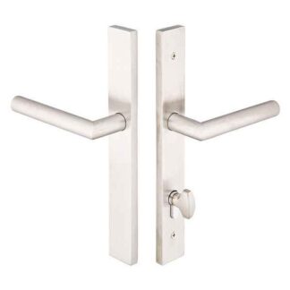 Emtek 15A3SS 11" Modern Non-Keyed Euro Style Thumbturn Inside Multi Point Lock Trim, Brushed Stainless Steel