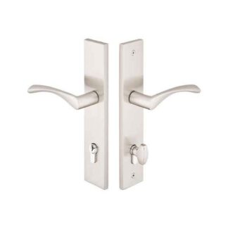 Emtek 15B1 10" Modern Keyed Multi Point Lock Trim