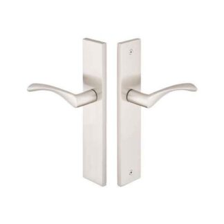 Emtek 15B2 10" Modern Non-Keyed Passage Multi Point Lock Trim