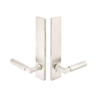Emtek 17B5SS 10" Modern Dummy Multi Point Lock Trim, Brushed Stainless Steel