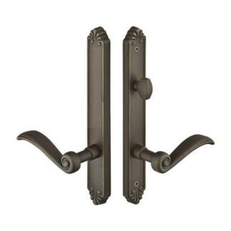 Emtek 1233 11-1/8" Tuscany Non-Keyed American Style Thumbturn Inside Multi Point Lock Trim