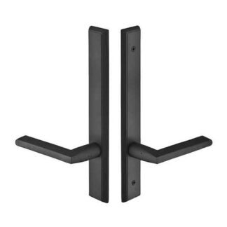 Emtek 1252 11" Rectangular Sandcast Non-Keyed Passage Multi Point Lock Trim