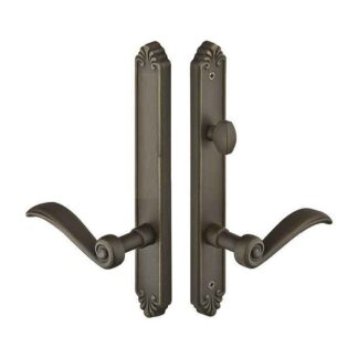 Emtek 1333 11-1/8" Tuscany Non-Keyed American Style Thumbturn Inside Multi Point Lock Trim