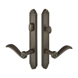 Emtek 1431 11-1/8" Tuscany Keyed Multi Point Lock Trim