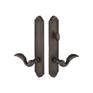 Emtek 1443 10-1/2" Tuscany Non-Keyed American Style Thumbturn Inside Multi Point Lock Trim