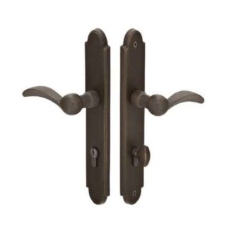 Emtek 1511 11" Arched Sandcast Keyed Multi Point Lock Trim