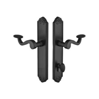 Emtek 1543 10-1/2" Tuscany Non-Keyed Euro Style Thumbturn Inside Multi Point Lock Trim