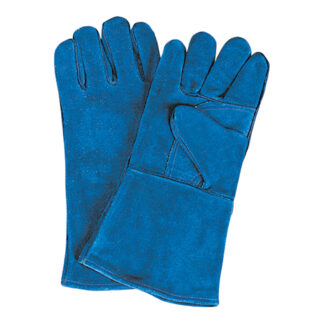 Weld-Mate SAO128 Double Palm & Thumb Welding Gloves - Blue