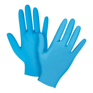 Zenith Safety Products SHJ763 Vending Pack Disposable Gloves, XL 50 Pack - Blue
