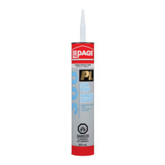 LePage 1113123 825ml PL 300 Foam Board Construction Adhesive - Tan