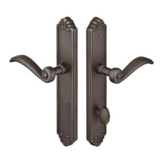 Emtek 1643 10-1/2" Tuscany Non-Keyed American Style Thumbturn Inside Multi Point Lock Trim