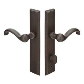 Emtek 1633 11-1/8" Tuscany Non-Keyed American Style Thumbturn Inside Multi Point Lock Trim