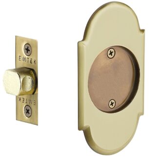 Emtek 2034 #8 Classic Arched Tubular Passage Pocket Door Lock
