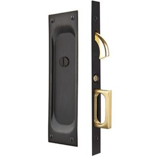 Emtek 2105 2 1/2" x 7 1/2" Classic Privacy Pocket Door Mortise Lock