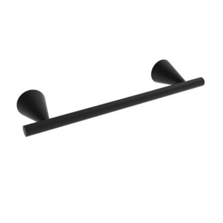 ICO V65135 Cone 12" Towel Bar - Matte Black