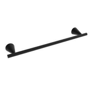 ICO V65145 Cone 18" Towel Bar - Matte Black