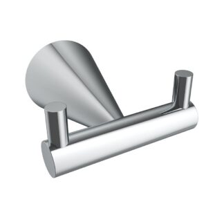 ICO V65223 Cone Double Towel Hook - Chrome