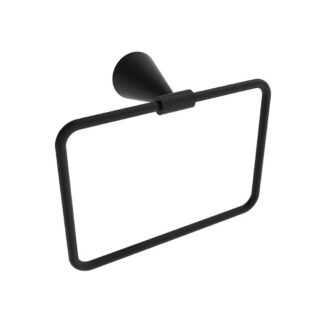 ICO V65315 Cone Towel Ring - Matte Black