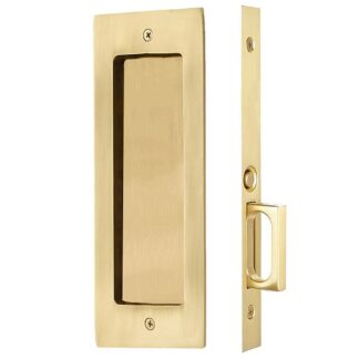 Emtek 2114 2 7/8" x 7 1/4" Passage Modern Rectangular Pocket Door Mortise Lock