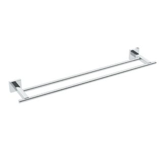 ICO V66183 Heat 24" Double Towel Bar - Chrome