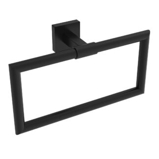 ICO V66315 Heat Towel Ring - Matte Black