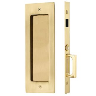 Emtek 2116 2 7/8" x 7 1/4" Dummy Modern Rectangular Pocket Door Mortise Lock