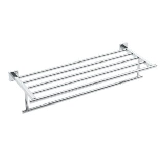 ICO V66723 Heat Towel Shelf With Bar - Chrome
