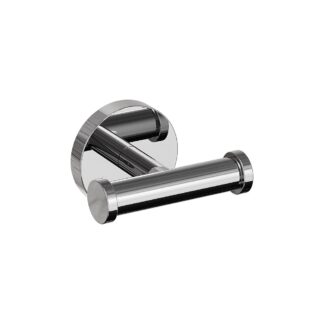 ICO V67223 Lava Double Towel Hook - Chrome