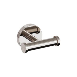 ICO V67226 Lava Double Towel Hook - Polished Nickel