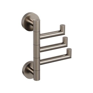 ICO V67274 Lava Swivelling Towel Hook - Brushed Nickel