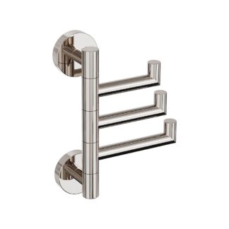 ICO V67276 Lava Swivelling Towel Hook - Polished Nickel