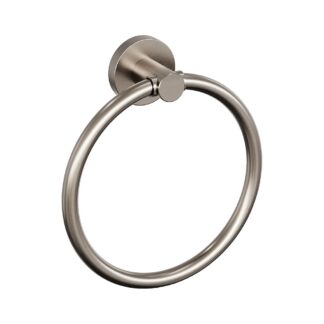 ICO V67314 Lava Towel Ring - Brushed Nickel