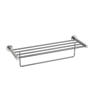 ICO V67723 Lava Towel Shelf With Bar - Chrome