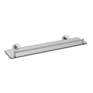 ICO V67766 Lava Glass Shelf - Polished Nickel