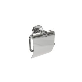 ICO V68053 Ember Toilet Paper Holder With Cover - Chrome