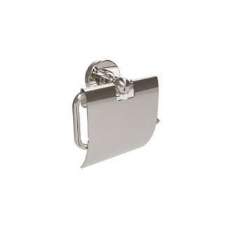 ICO V68056 Ember Toilet Paper Holder With Cover - Polished Nickel