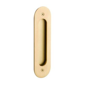 Emtek 2212 Narrow Oval 7-1/4" Flush Pull
