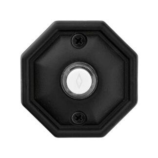 Emtek 2415 Lost Wax Cast Bronze Doorbell Button with #15 Rosette