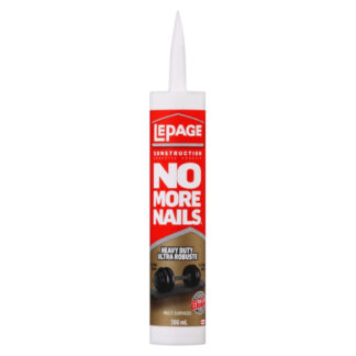 LePage 2048231 266ml No More Nails Heavy-Duty Construction Adhesive - White
