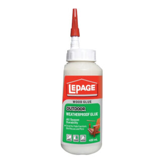 LePage 442185 Weatherproof Glue, Brown, 400 mL Bottle