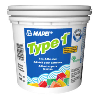 Mapei 1040010 Tile Adhesive, White, 946 mL