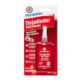 Permatex 26242 36ml High-Strength Threadlocker - Red